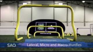 SAQ® Hurdles Sports Equipment product promo video :(Speed, Agility, Quickness (SAQ®)