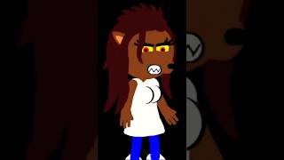 Smurfette Transforms Into A Werewolf