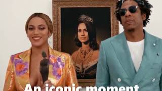 Meghan, Harry, Beyonce and Jay-Z at the Lion King London World Premier