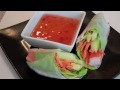 Sushi Mark's Summer Rolls with Sweet Chile Sauce