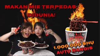 GHOST PEPPER NOODLES DITAMBAH SAOS SAMYANG = LIDAH MELEDAK