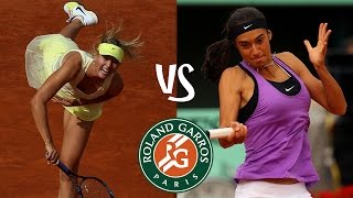 Sharapova Vs Garcia 2011 Highlights