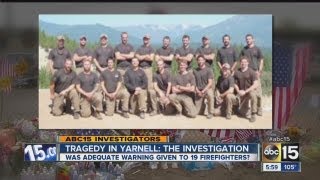 Yarnell Hill Fire Investigation