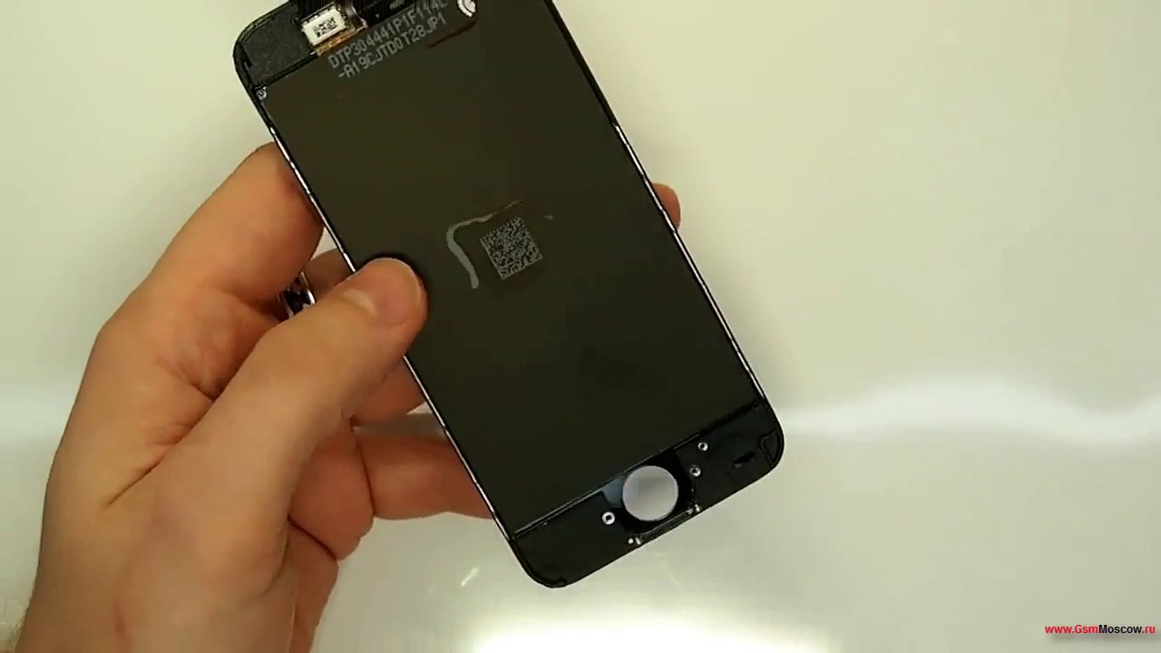 Замена стекла iphone 5c своими руками 10