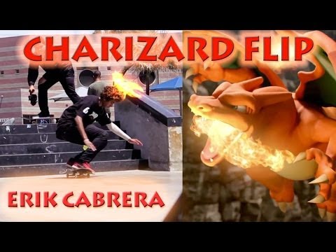 BIGSPIN DOUBLE HEELFLIP aka CHARIZARD FLIP - Erik Cabrera