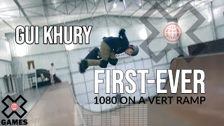 GUI KHURY: World's First Skateboarding 1080 on Vert! | World of X Games