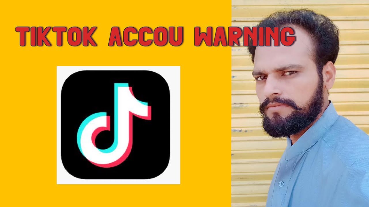 TikTok account warning, how to remove  TikTok account warning, how to remove 