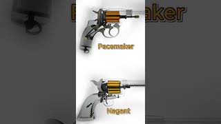 Nagant M1895 Vs Colt Peacemaker When East Met The Wild West
