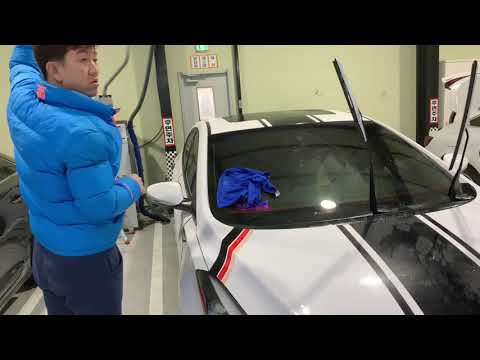 rửa xe mùa đông không sợ lạnh  Ở Hàn Quốc