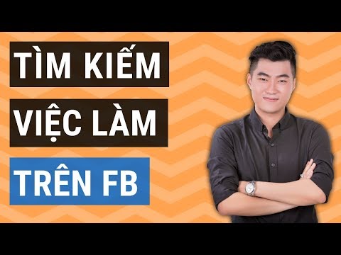 Cách tìm việc làm trên Facebook dễ dàng