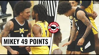 Mikey Williams IN YOUR FACE!! 🤬 GOES OFF for 49 in High School Game of 235 Total Points 😳