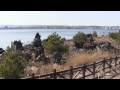 休憩所からの桜島の絶景