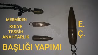 7.62 Mm Mermiden Kolye Yapımı Part.2 Making Necklaces From Snow 98 Rounds.