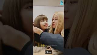 #kpop Blackpink kiss moments  #blackpink #kpopkdramastudio #lisa #rose #jennie #