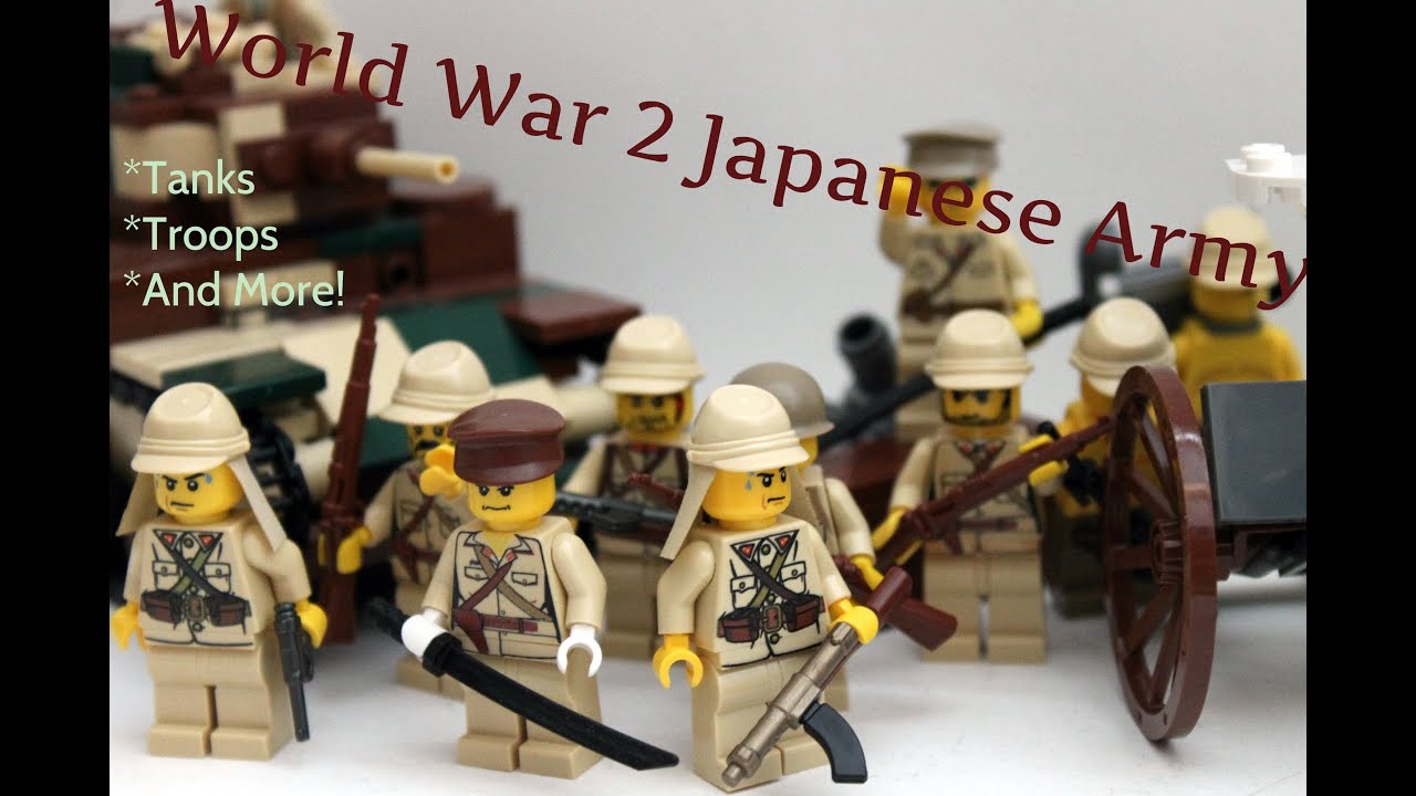 Lego World War 2 Imperial Japanese Army - YouTube