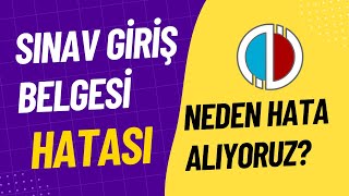 Anadolu Aöf Sınav Giriş Belgesi Hatası Aöf Sınav Giriş Belgesi Neden Görünmüyor?