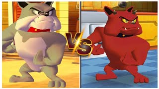 Tom And Jerry War Of The Whiskers Spike Vs Spike Battle Ps2 Clic