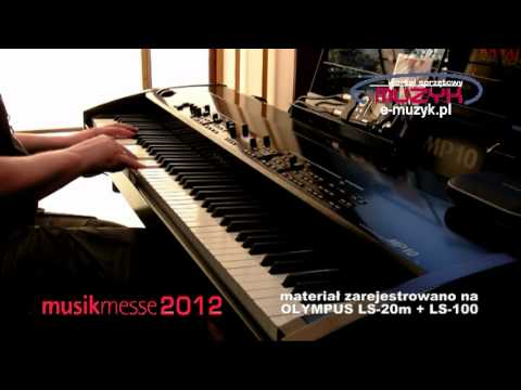 Kawai MP10 Stagepiano E-Piano - demo nagrane na Musikmesse 2012, test na E-MUZYK.pl