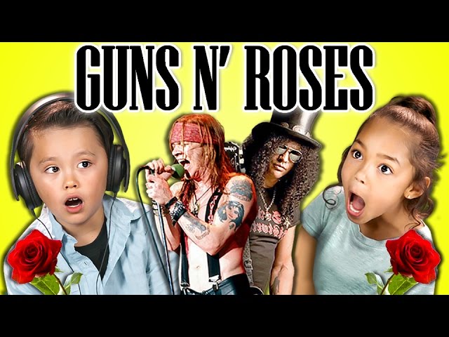 Kids React To Guns N’ Roses - Video