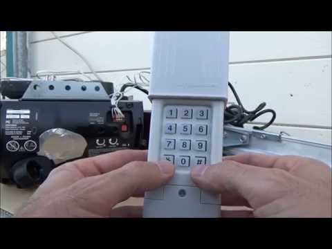 Chamberlain Clicker Universal Keyless Entry Programming Video