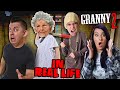 GRANNY Chapter Two IN REAL LIFE (Front Door Escape) FUNhouse Family