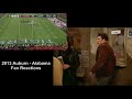 2013 Auburn defeats Alabama Fan Reactions - Seinfeld - Kramer