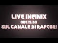 Oggi Ore 15.30 in Live Sull'Infinix!!!