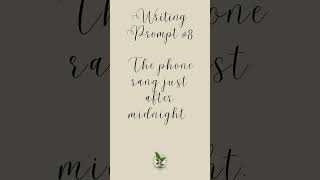 Writing Prompt 30 Days Of Writing Prompts
