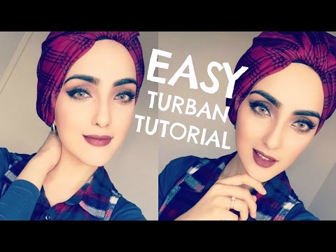 How to: Turban Hijab Knot Style | Immy - YouTube