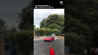 Ferraris Rarest One-Off Goes Full Drift Mode