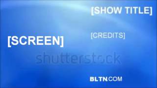 Bltn Split Screen Credits Template Blue 2013-Present