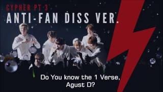 BTS Cypher Pt. 3 ENGLISH COVER (Anti-Fan Diss Ver.)