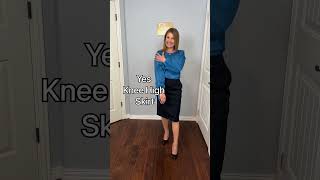 Dos And Donts Interview Outfit. Short, Ootd, Dress, Fashion, Style, Business.