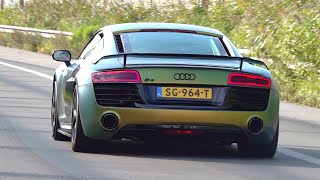 Modified Cars Flatout On The Street - 812 Gts, Giulia Qv, Sf90 Stradale, R8 V10 Plus, Huracan Sto