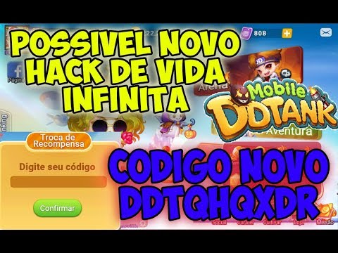 DDTANK MOBILE - POSSIVEL NOVO HACK DE VIDA INFINITA + CODIGO NOVO!