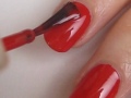 Easy Candy Cane Nails