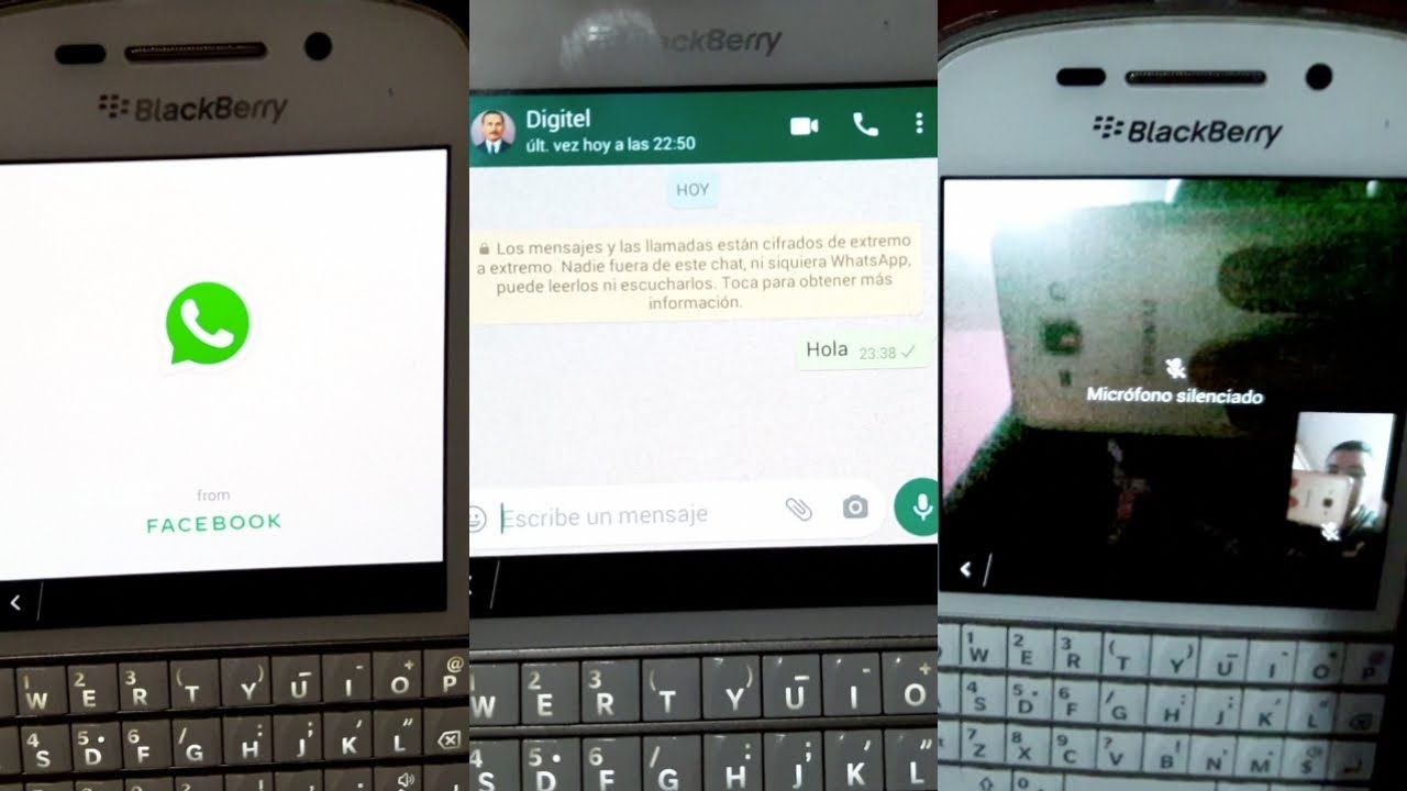 WhatsApp en tu BlackBerry Z10