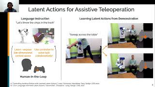 Siddharth Karamcheti's talk on "Online Language Corrections for Robotics via Shared Autonomy"