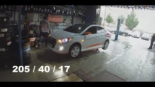Hyundai Accent Blue Jant Boyama Fifteen52 205 40 17