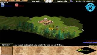 AOE|| 2VS2 ASSYRIAN BIBI,TIỂU MÀN THẦU VS VANELOVE, TỄU NGÀY 31/07/2017
