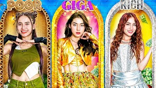 Fille Pauvre Vs Riche Vs Giga Riche Dans Un Défi De Relooking Qui Sera La Gagnante ?