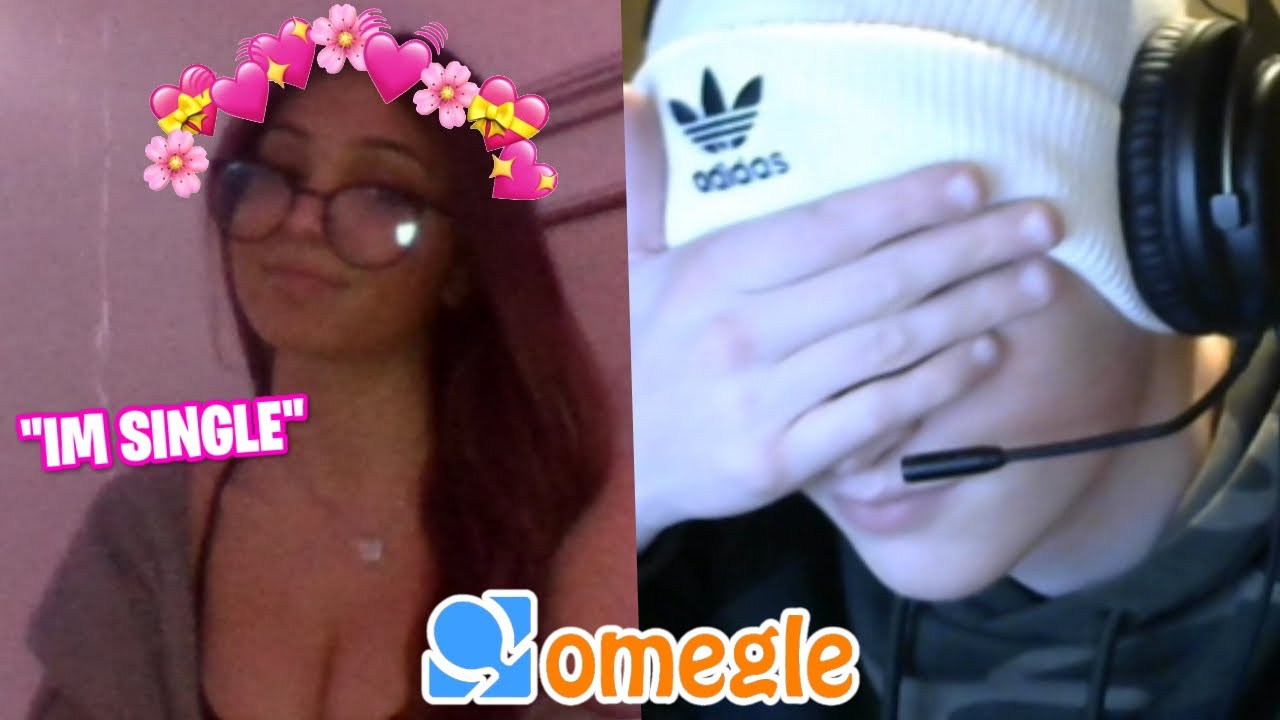 Cute omegle girl with glasses compilation