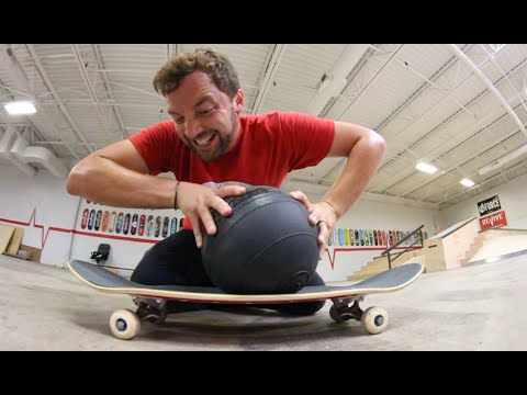 ReVive Skateboards Strength Test - Medicine Ball