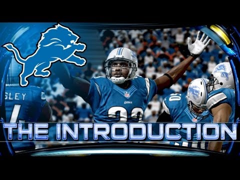 The Madden 13 Connected Franchise (Lions) - Episode 1 Madden 13 Franchise Detroit Lions Connected Careers Introduction The Madden 13 Connected Franchise (Lions) - Episode 1 Madden 13 Franchise Detroit Lions Connected Careers Introduction