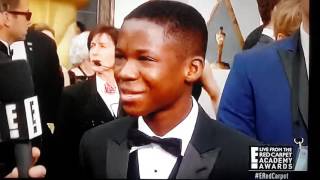 Abraham Attah On Oscars 2016 Red Carpet