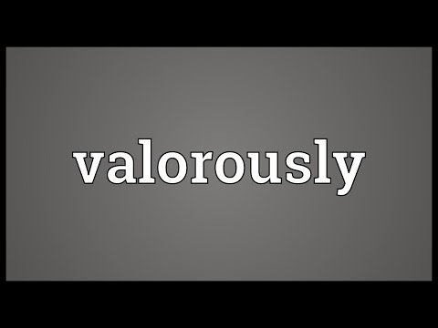 Header of valorously