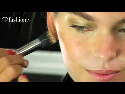 Hair & Makeup - Diane Von Furstenberg Backstage ft Orlando Pita - Spring 2012 NYFW | FashionTV FTV