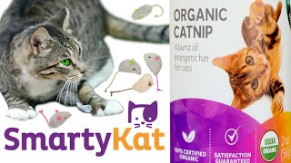 Smartykat Product Test - We Love Smartykats Organic Catnip & Skitter Critters