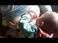 Asian mommy breastfeeding style