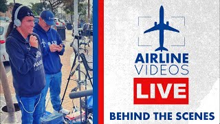 Behind the Scenes of Airline Videos Live at LAX